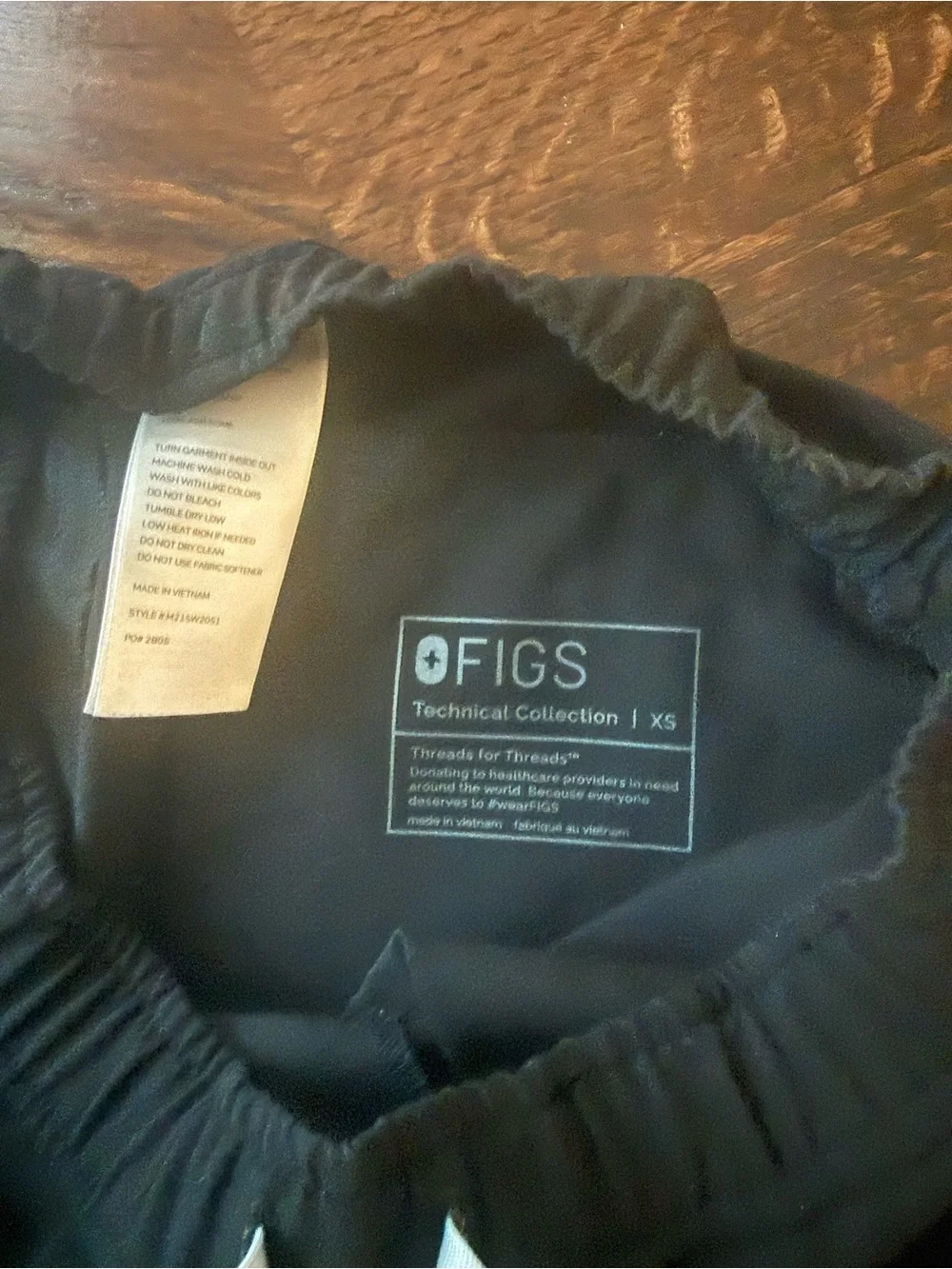 FIGS MENS Joggers - XS, black